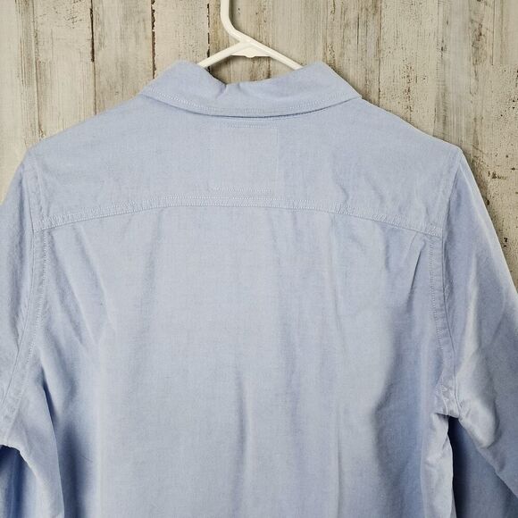 Hollister Button Down Shirt Blue Size Large - Picture 5 of 9